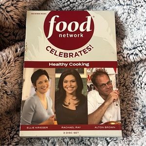 **Sealed** Food Network: Celebrates Healthy Cooking (DVD, 2009, 3-Disc Set)